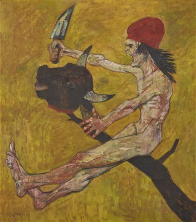 GASPARINI GIANSISTO (n. 1924) - Senza titolo.