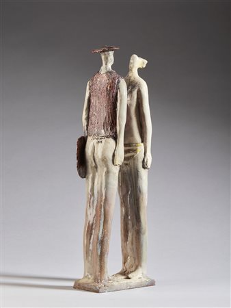 STACCIOLI PAOLO (n. 1943) - Coppia di figure.