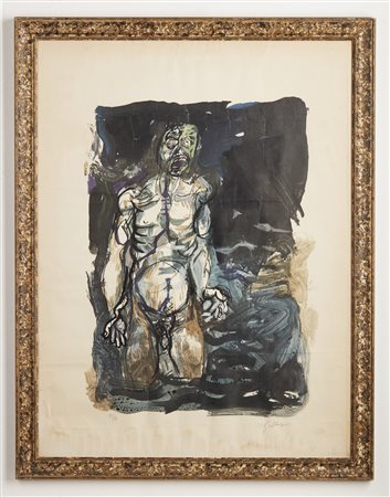 GUTTUSO RENATO (1912 - 1987) - Senza titolo.