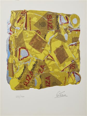 BALDACCINI CESAR (1921 - 1998) - Senza titolo.