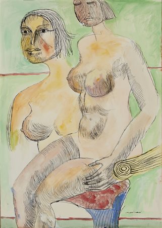 CASSINARI BRUNO (1912 - 1992) - Senza titolo.