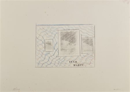 ANGELI FRANCO (1935 - 1988) - Senza titolo.