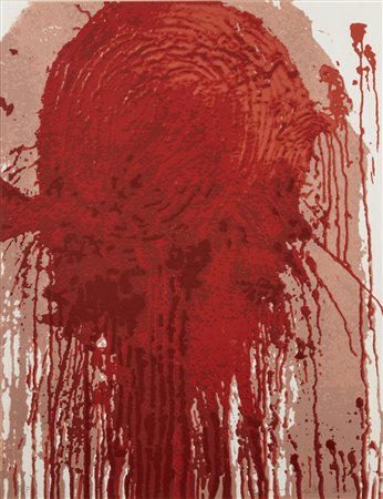 NITSCH HERMANN (n. 1938) - Senza titolo.
