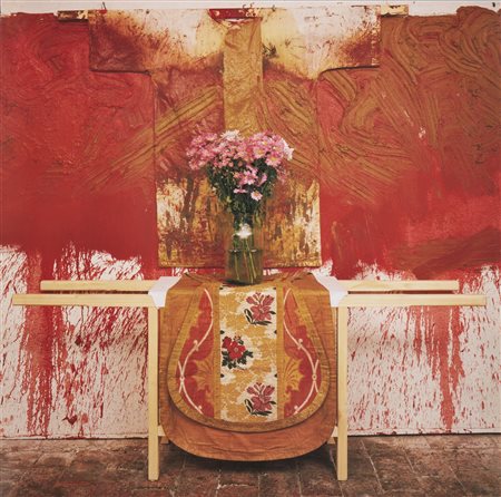 NITSCH HERMANN (n. 1938) - Senza titolo.