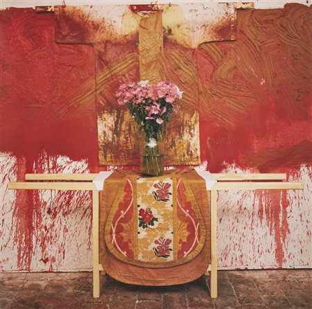 NITSCH HERMANN (n. 1938) - Senza titolo.