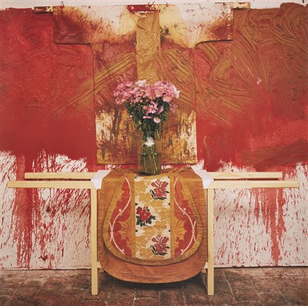 NITSCH HERMANN (n. 1938) - Senza titolo.