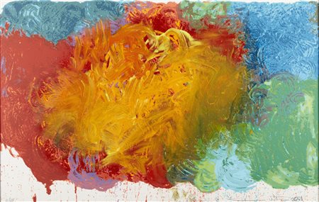 NITSCH HERMANN (n. 1938) - Senza titolo. .