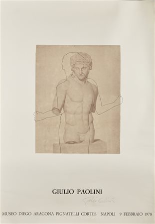 PAOLINI GIULIO (n. 1940) - Giulio Paolini.