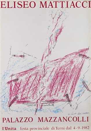 MATTIACCI ELISEO (n. 1940) - Senza titolo. .