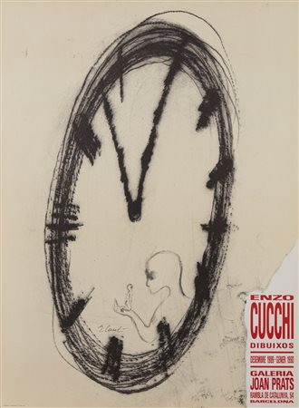 CUCCHI ENZO (n. 1949) - Senza titolo. .