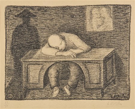 VIVIANI GIUSEPPE (1898 - 1965) - Dal romanzo nero, Tav.VII.