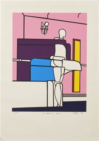 ADAMI VALERIO (n. 1935) - La scuola di danza. .