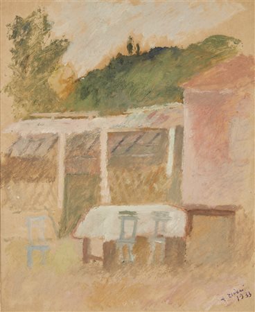 ZIVERI UMBERTO (1891 - 1971) - Senza titolo.