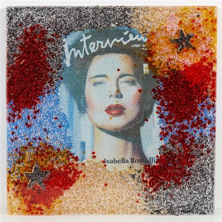 RONDA OMAR (n. 1947) - Isabella Rossellini - Istoric Cover Interview Andy Warhol Frozen.