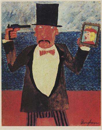 BORGHESE FRANZ (1941 - 2005) - Senza titolo.