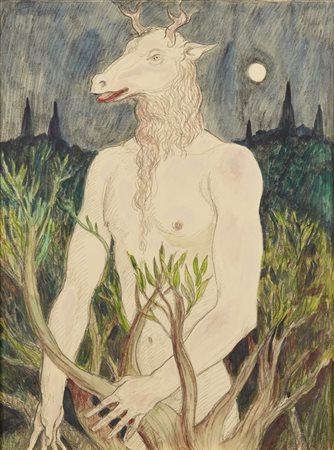 ABATE ALBERTO (n. 1946) - Senza titolo.