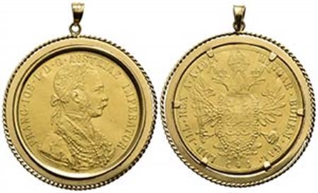 AUSTRIA - Francesco Giuseppe (1848-1916) - 4 Ducati - 1914 - (AU g. 21,8) Kr. 2276 - SPL+