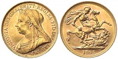GRAN BRETAGNA. Victoria (1837-1901). 2 Pounds 1893. Au (28mm, 16.00g). SCBC 3873; KM 786. BB+