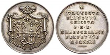 PAPALI - Sede Vacante (1922) - Medaglia - 1922 Opus: Passinati Ø: 29 mm. - (AG g. 11,05) R Boccia 116; Bart. p. 348 Maresciallo Perpetuo Principe Ludovico Chigi - FDC