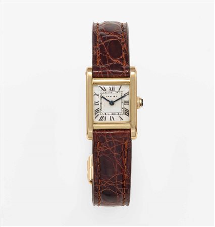 Cartier Tank. Orologio da polso per signora