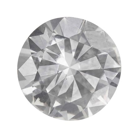 Solitaire taglio brillante di ct 3.94, colore O-P (brownish), clarity VS1, fluorescence none