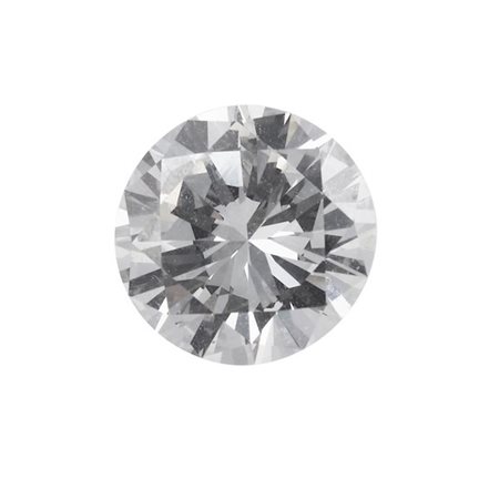 Solitaire taglio brillante di ct 2.18, colore L, clarity VS2, fluorescence none