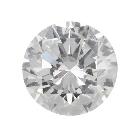 Solitaire taglio brillante di ct 5.99, colore M, clarity VS1, fluorescence medium blue