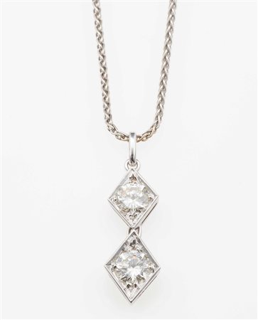 Pendente con diamanti