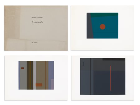 EDIZIONI D'ARTE (GIOVANNI KOROMPAY) - Tre serigrafie, 1978