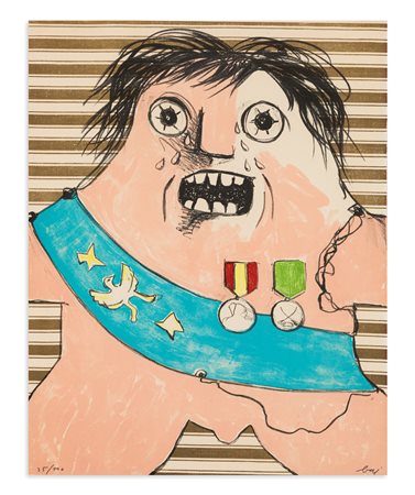 ENRICO BAJ (1924-2003) - Il Maresciallo di Sassonia (Larmes de Généraux), 1965