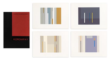 GIOVANNI KOROMPAY (1904-1988) - 4 serigrafie, 1977