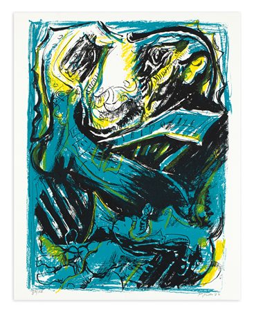 EDOUARD PIGNON (1905-1993) - Senza Titolo (El circulo de piedra), 1970