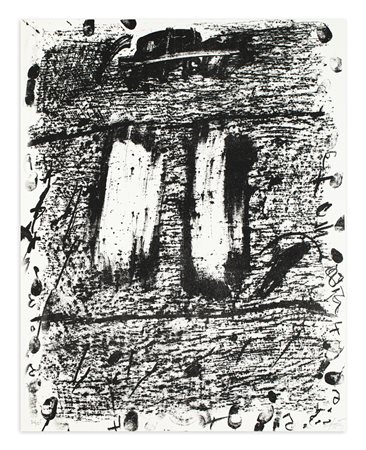 ANTONI TÀPIES (1923-2012) - Senza Titolo (El circulo de piedra), 1970