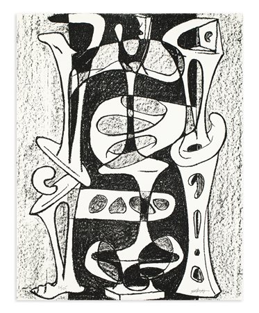 AUGUSTIN CARDENAS (1927-2001) - Senza Titolo (El circulo de piedra), 1970