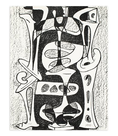 AUGUSTIN CARDENAS (1927-2001) - Senza Titolo (El circulo de piedra), 1970