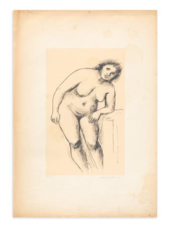 GIUSEPPE CAPOGROSSI (1900-1972) - Donna, 1944