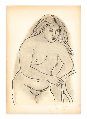 GIUSEPPE CAPOGROSSI (1900-1972) - Donna, 1944