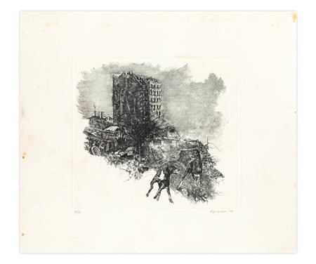 RENZO VESPIGNANI (1924-2001) - Senza Titolo, 1982
