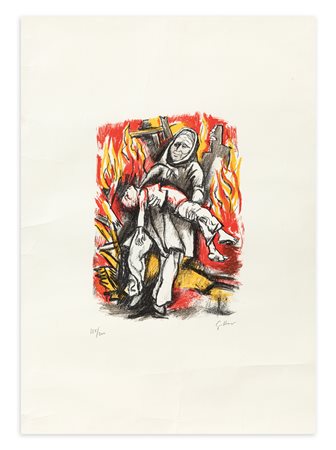 RENATO GUTTUSO (1912-1987) - Madre vietnamita, 1970