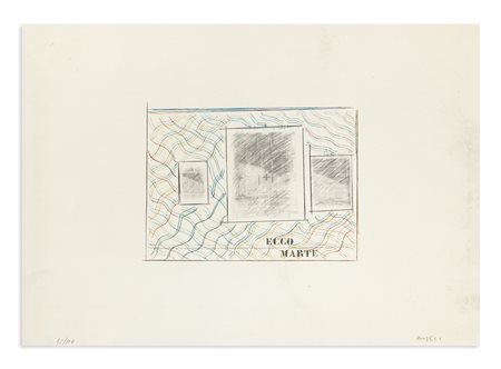 FRANCO ANGELI (1935-1988) - Senza Titolo