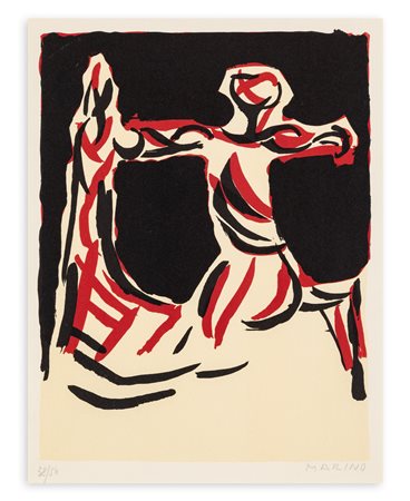 MARINO MARINI (1901-1980) - Cavaliere, 1967