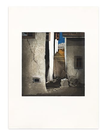 KARL PLATTNER (1919-1986) - Paesaggio, 1982