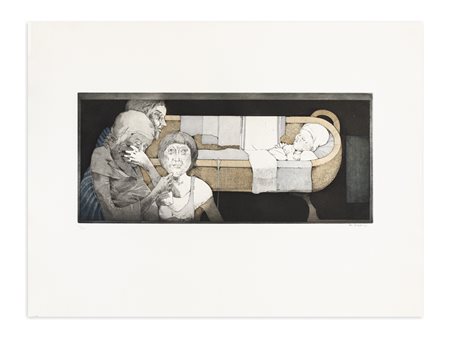 KARL PLATTNER (1919-1986) - Culla, 1982