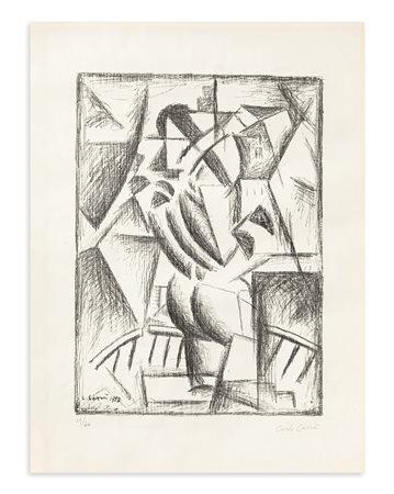 CARLO CARRÀ (1881-1996) - Donna al balcone, 1949