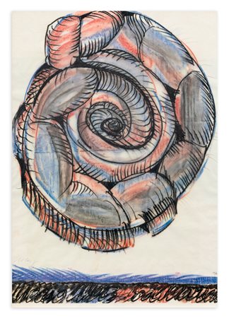 MARIO MERZ (1925-2003) - Senza Titolo (Chiocciola)