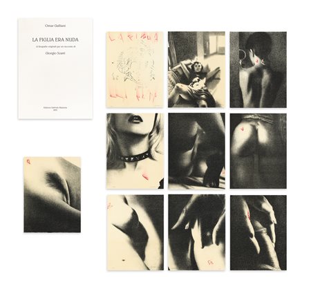 OMAR GALLIANI (1954) - La figlia era nuda. 10 litografie originali per un racconto di Giorgio Soavi, 2005