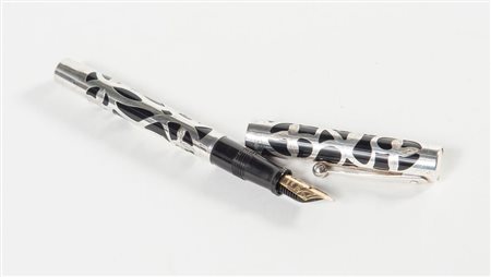 SHEAFFER Penna stilografica in argento 925 modello Nostalgia STERLING 925....