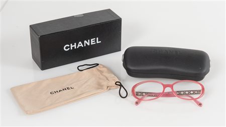 CHANEL Montatura occhiali. Modello: 3087-B c. 709 54-16 135. Recano marchi...