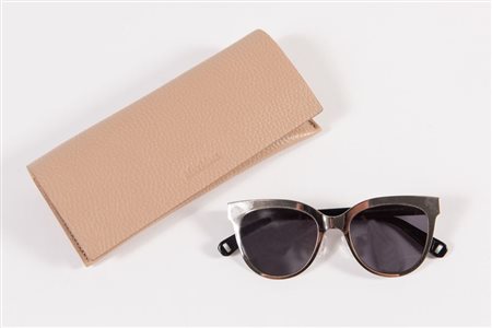 MAX&Co Occhiali da sole con montatura in metallo specchiato. Recano marchi...