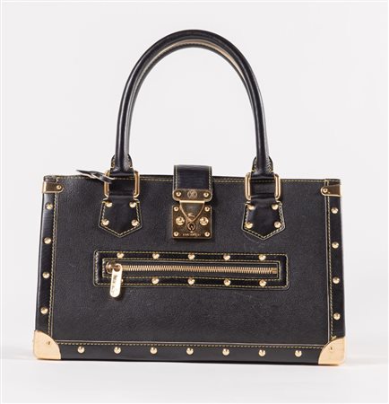 LOUIS VUITTON Borsa a mano modello Le Fabuleux in pelle nera con dettagli e...